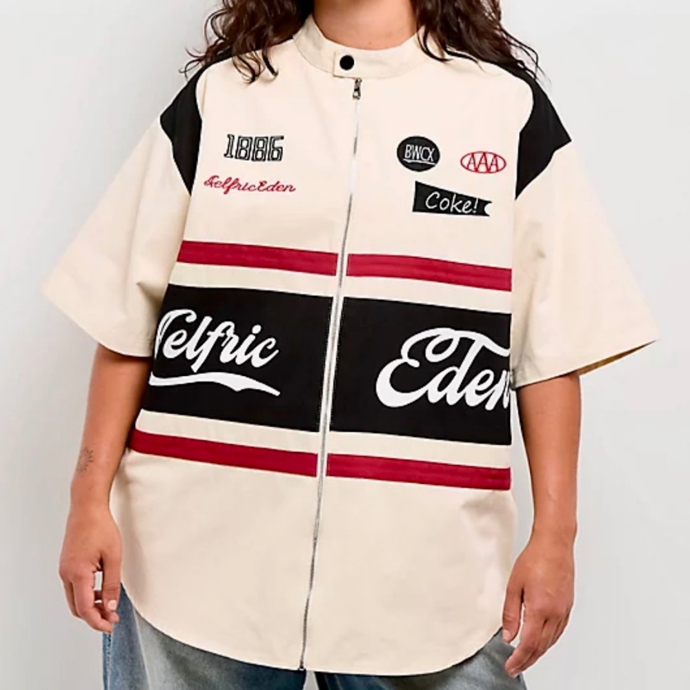 Aelfric Eden Racing zip up shirt